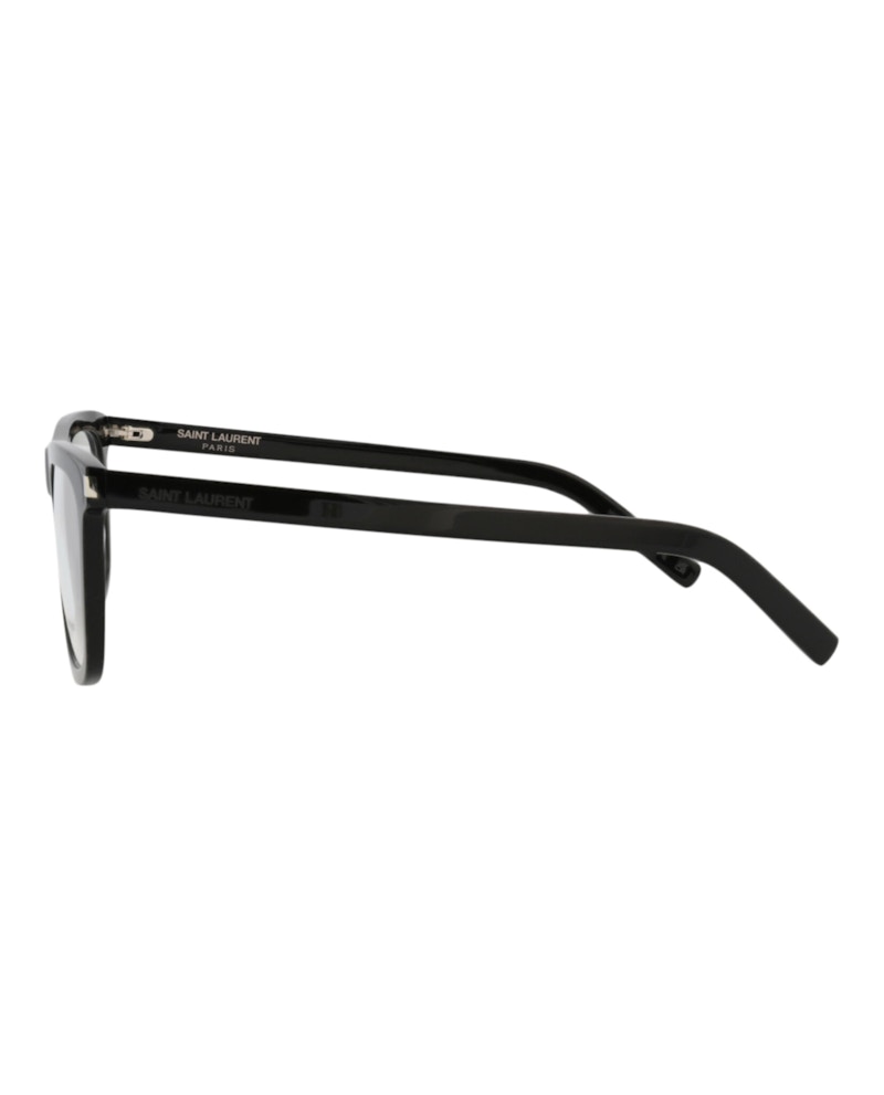 Saint Laurent Square Eyeglasses Black/Black/Transparent (SL547SLIMO-30013701-001)
