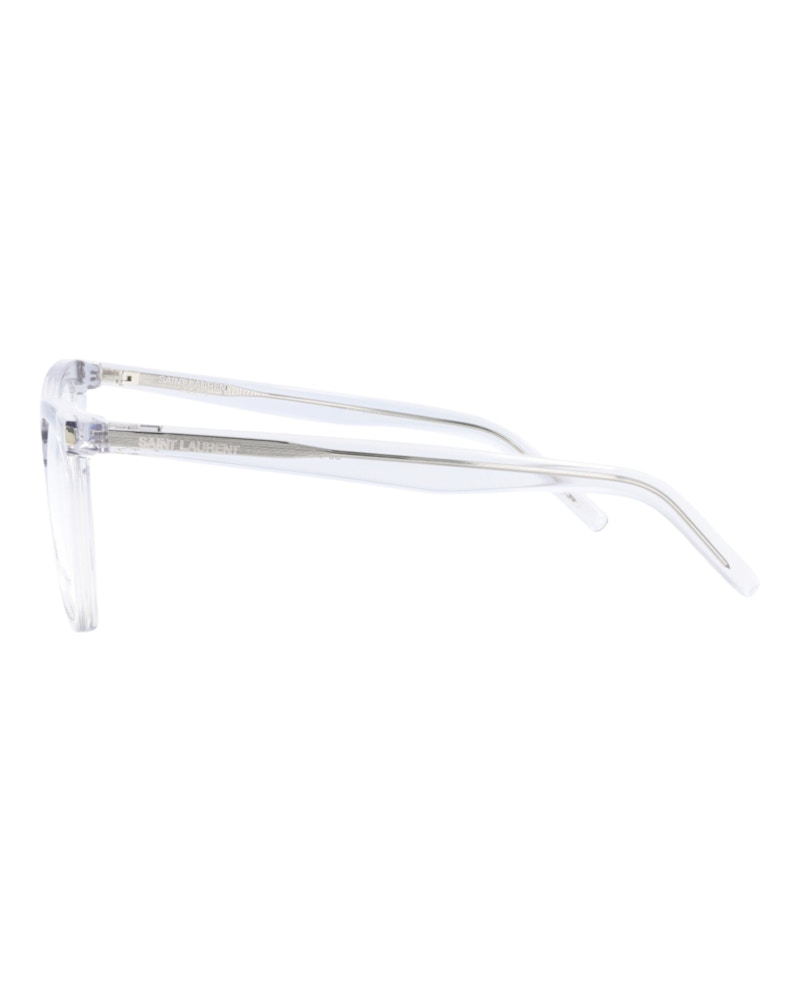 Saint Laurent Square Eyeglasses Grey/Grey/Transparent (SL518-30013050-003)
