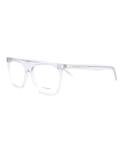Saint Laurent Square Eyeglasses Grey/Grey/Transparent (SL518-30013050-003)
