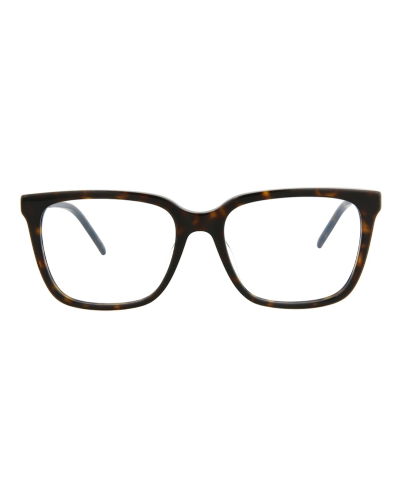 Saint Laurent Square Eyeglasses Havana/Havana/Transparent (SLM102-30013249-004)