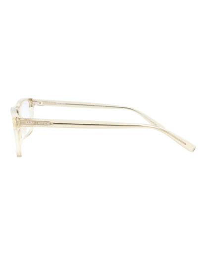 Saint Laurent Square Eyeglasses Yellow/Yellow/Transparent (SL483-30011681-006)