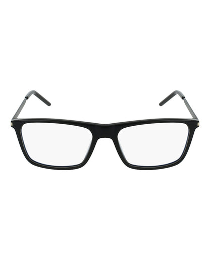 Saint Laurent Square-Frame Acetate Optical Frames Black Black Transparent (SL344-30008544-007)