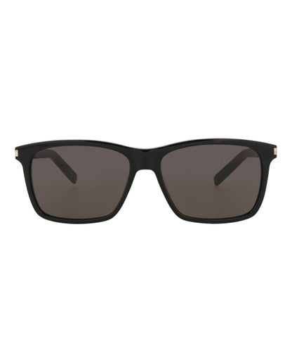 Saint Laurent Square-Frame Acetate Sunglasses Black Black Black (SL339-30008541-001)