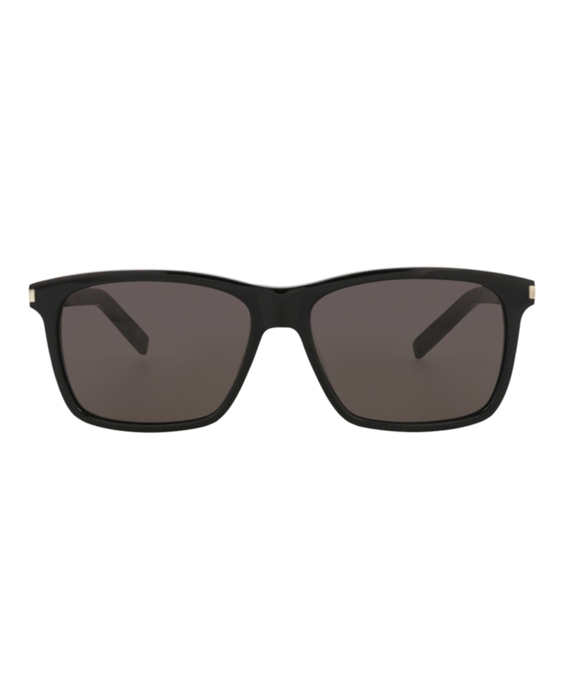 Saint Laurent Square-Frame Acetate Sunglasses Black Black Black (SL339-30008541-001)