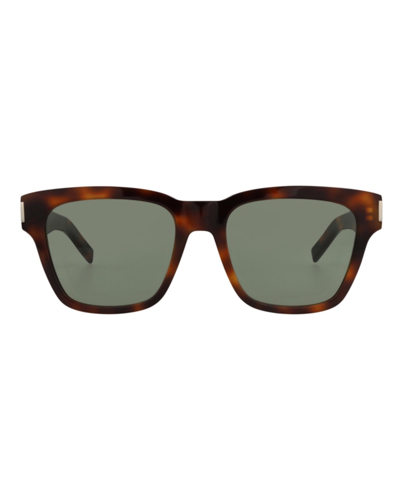 Saint Laurent Square-Frame Acetate Sunglasses Havana Havana Green (SL560-30013784-002)