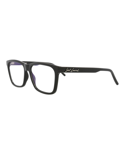 Saint Laurent Square-Frame Injection Sunglasses Black/Black/Grey (SL318-30008269-007)