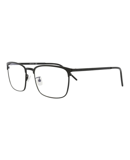 Saint Laurent Square-Frame Metal Optical Frames Black Black Transparent (SL378FSLIM-30009425-002)
