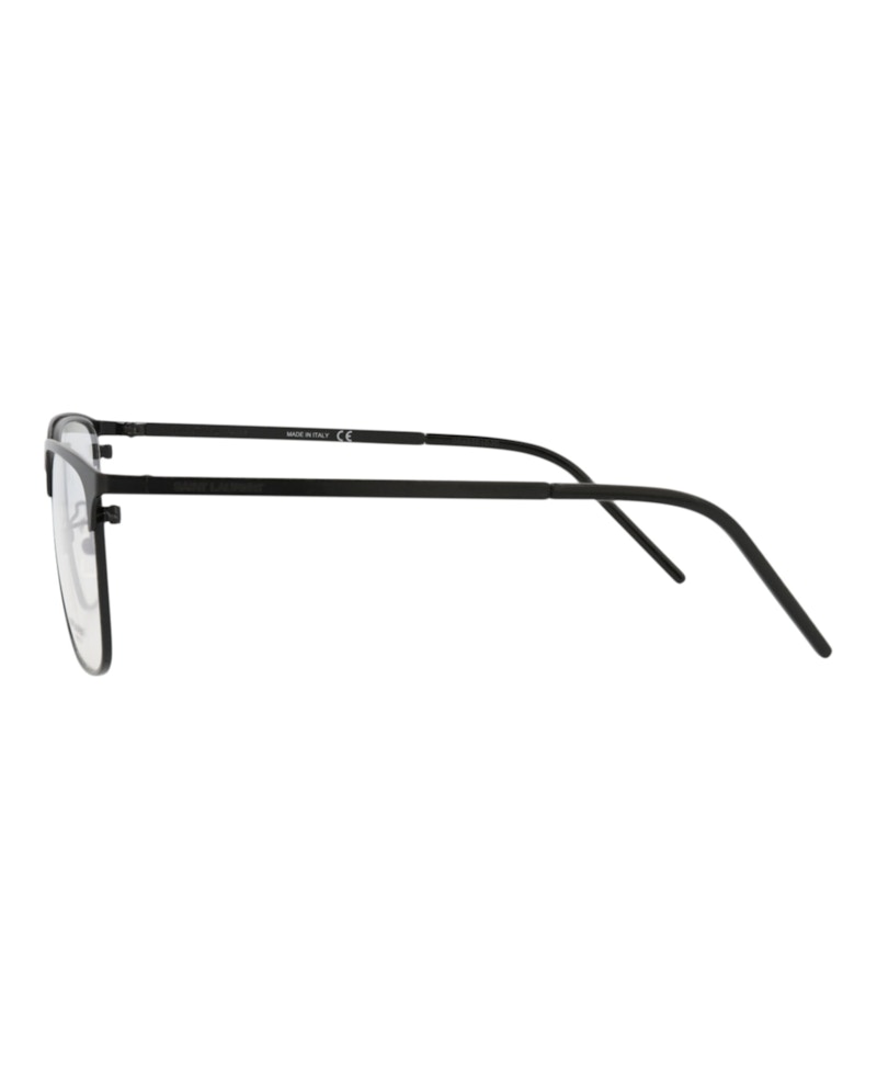Saint Laurent Square-Frame Metal Optical Frames Black Black Transparent (SL378FSLIM-30009425-002)