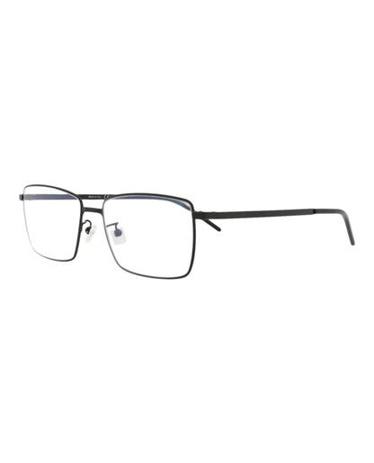 Saint Laurent Square-Frame Metal Optical Frames Black Black Transparent (SL379FSLIM-30009441-002)