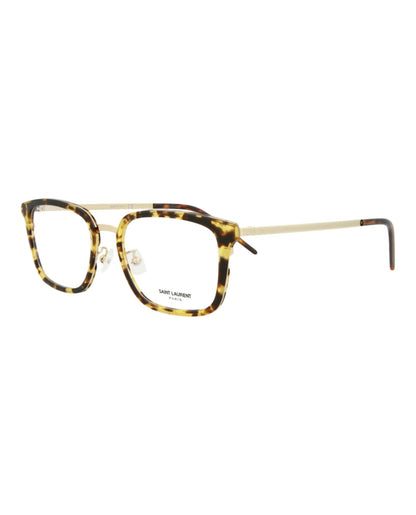 Saint Laurent Square-Frame Metal Optical Frames Gold Gold Transparent (SL452FSLIM-30011111-004)