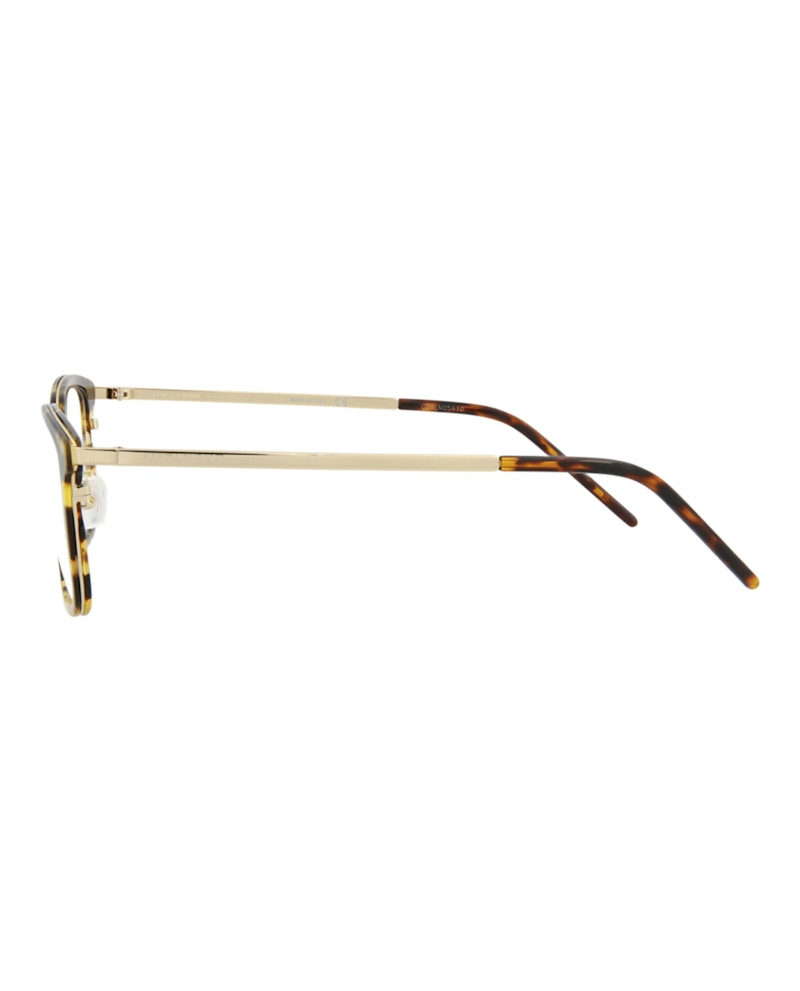 Saint Laurent Square-Frame Metal Optical Frames Gold Gold Transparent (SL452FSLIM-30011111-004)