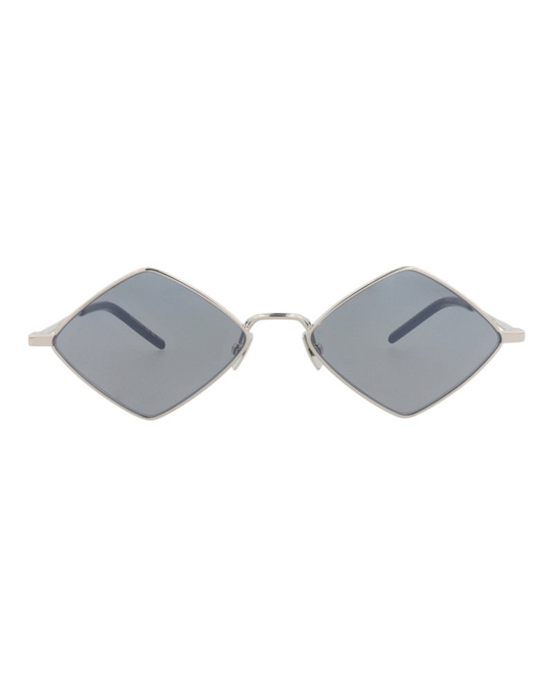 Saint Laurent Square-Frame Metal Sunglasses Silver Silver Silver (SL302LISA-30007821-010)