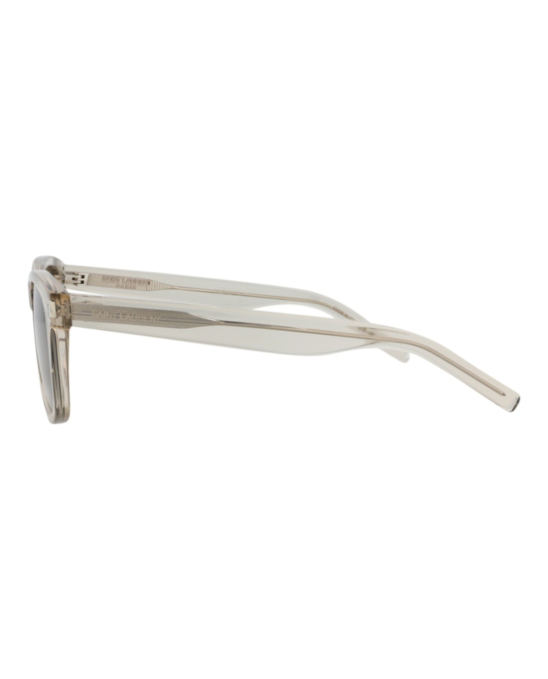 Saint Laurent Square-Frame Recycled Acetate Sunglasses Beige Beige Brown (SL51-30000167-080)