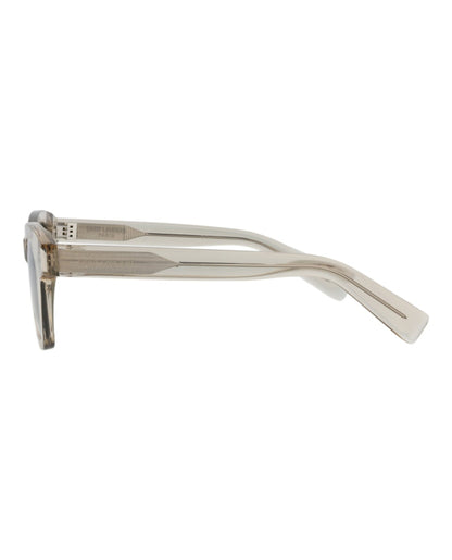 Saint Laurent Square-Frame Recycled Acetate Sunglasses Beige Beige Green (SL592-30014072-005)