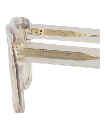 Saint Laurent Square-Frame Recycled Acetate Sunglasses Beige Beige Yellow (SL558-30013781-009)