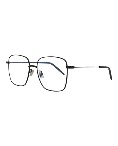 Saint Laurent Square Rectangle Sunglasses Black/Black/Transparent (SL314SUN-30013170-001)