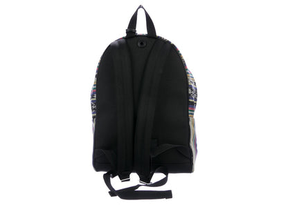 Saint Laurent Striped City Backpack Multicolor