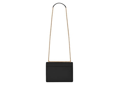 Saint Laurent Sunset Chain Bag Medium Noir