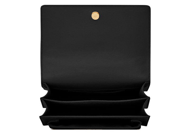 Saint Laurent Sunset Chain Bag Medium Noir