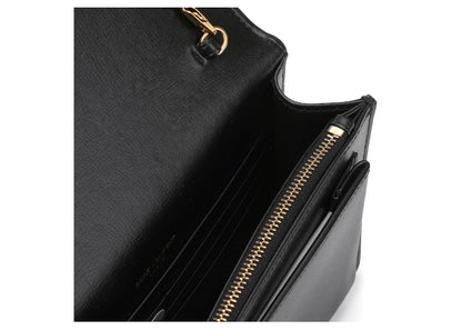 Saint Laurent Sunset Crossbody Bag Small Black