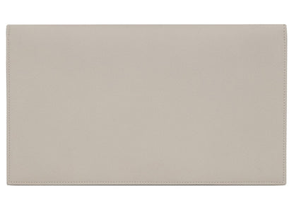 Saint Laurent Uptown Pouch Grain de Poudre Embossed Blanc Vintage