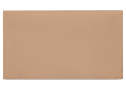 Saint Laurent Uptown Pouch Grain de Poudre Embossed Dark Beige