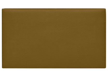 Saint Laurent Uptown Pouch Grain de Poudre Embossed Olive Green