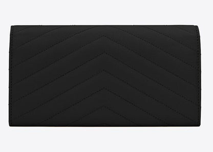 Saint Laurent Wallet Monogram Black