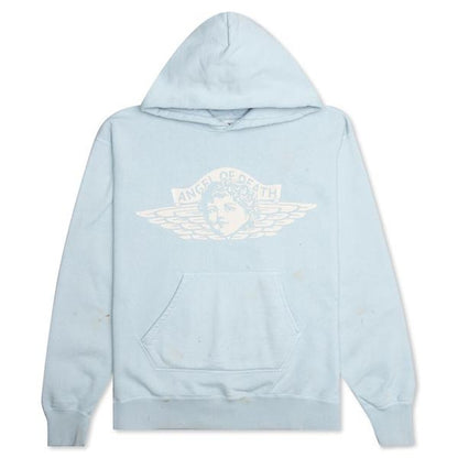 Saint Michael Angel Hoodie Blue