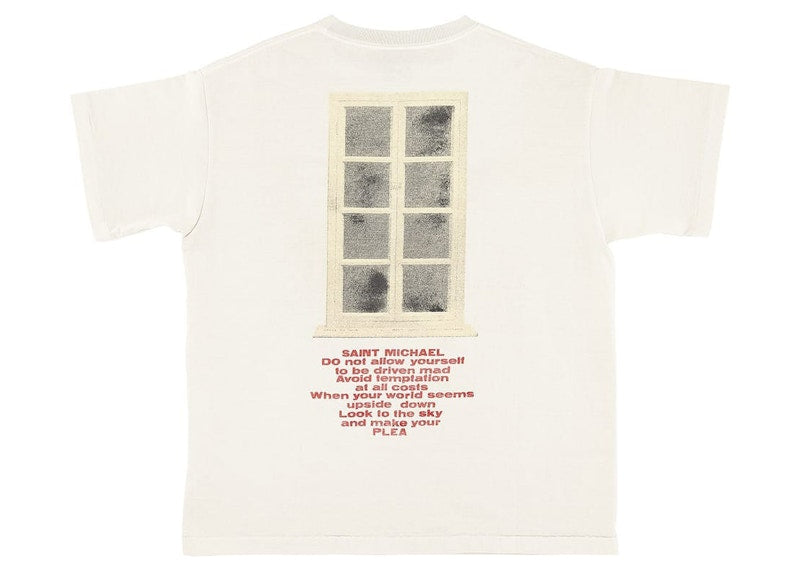 Saint Michael Door T-shirt White