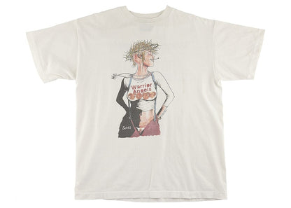 Saint Michael Punk Girl T-shirt White
