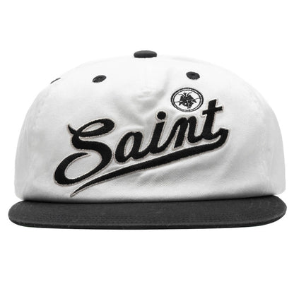 Saint Michael Saint Cap White/Black