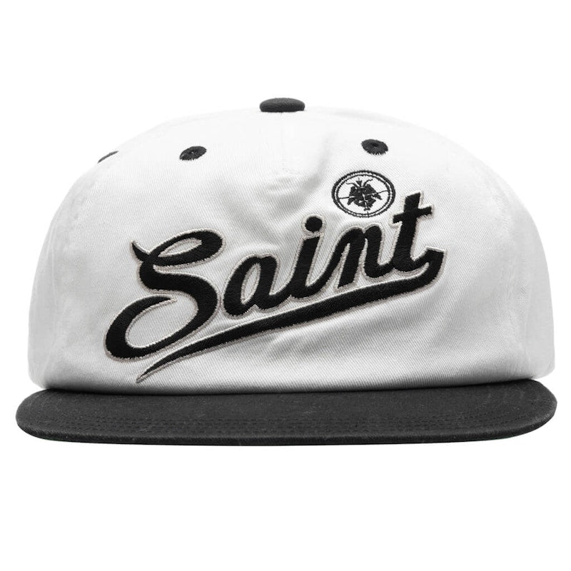 Saint Michael Saint Cap White/Black