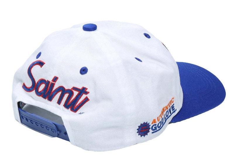 Saint Michael Saint Cap White/Blue