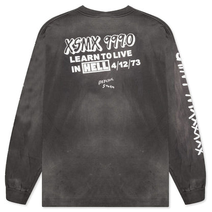 Saint Michael Sheep Gorilla L/S T-shirt Black