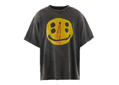 Saint Michael x Cactus Plant Flea Market SMILE Tee Black