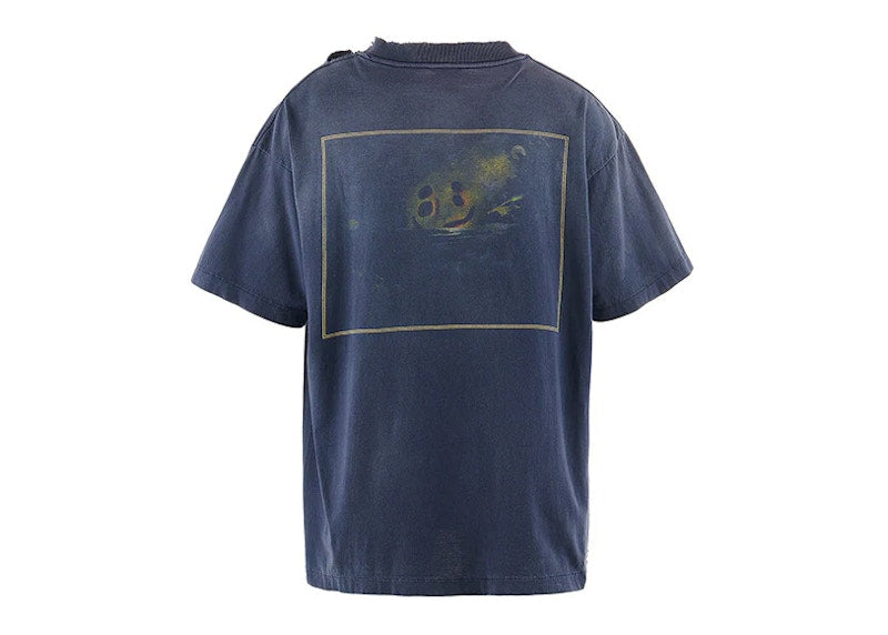 Saint Michael x Cactus Plant Flea Market STAR Tee Navy