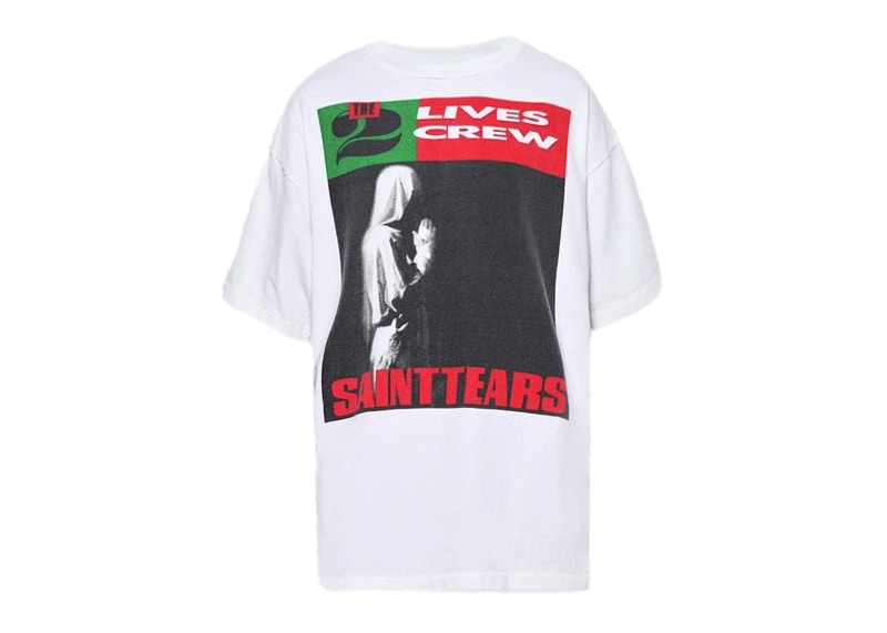 Saint Michael x Denim Tears Lives Crew T-shirt White