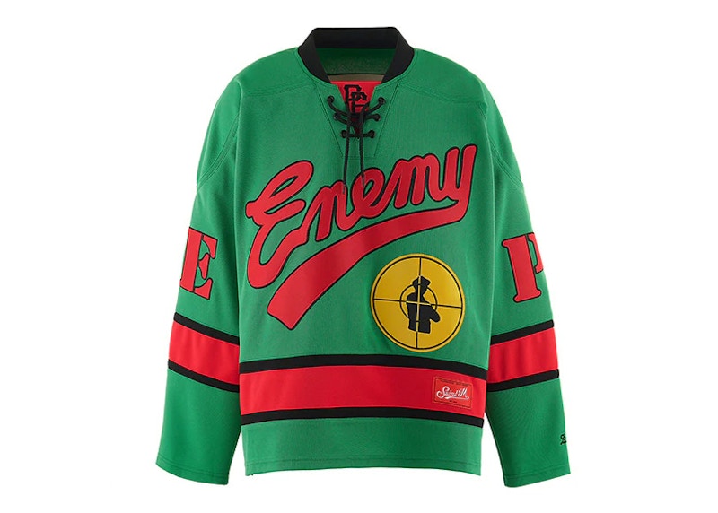Saint Michael x Public Enemy Game Shirt Green