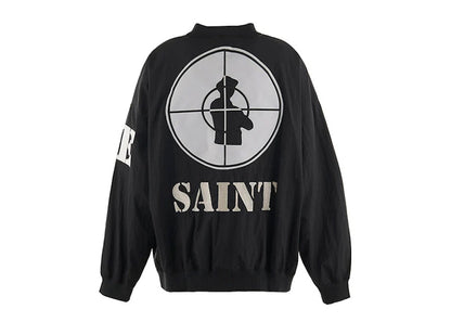 Saint Michael x Public Enemy Nylon Pullover Black
