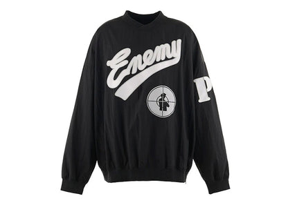 Saint Michael x Public Enemy Nylon Pullover Black
