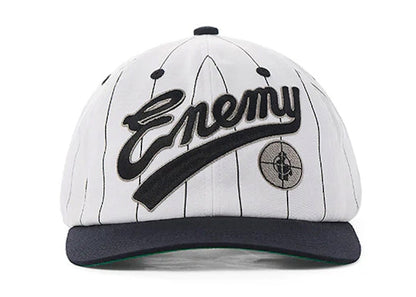 Saint Michael x Public Enemy SNT ENEMY Cap White