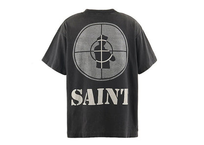 Saint Michael x Public Enemy SNT ENEMY Tee Black