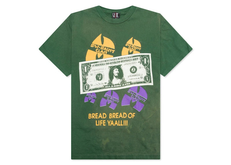Saint Michael x Sean Wotherspoon Clan S/S T-shirt Green