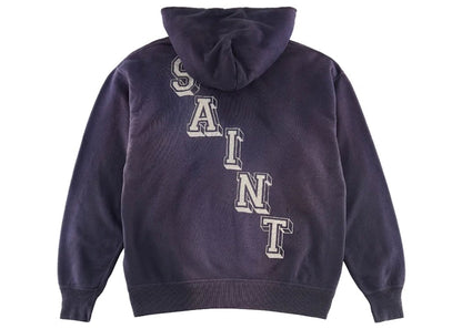Saint Mxxxxxx Angel Hoodie Vintage Navy