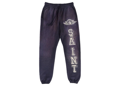 Saint Mxxxxxx Angel Sweatpants Vintage Navy