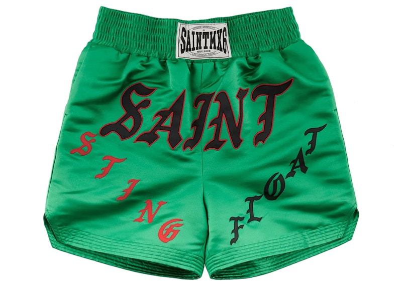 Saint Mxxxxxx Boxing Shorts Green