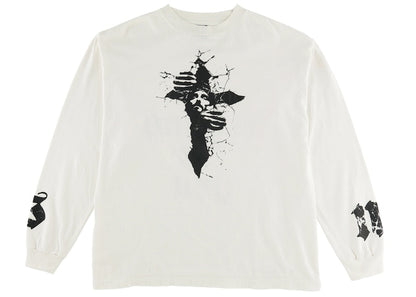 Saint Mxxxxxx Coming for You L/S Tee White