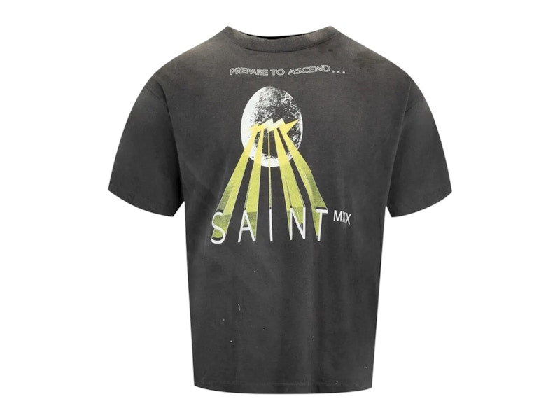 Saint Mxxxxxx Egg T-shirt Black