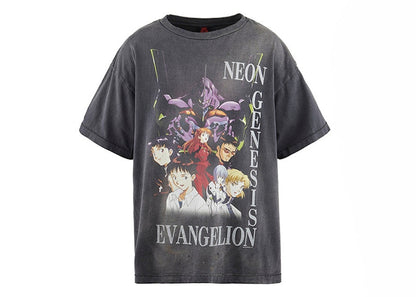 Saint Mxxxxxx Evangelion Neon Genesis Tee Black
